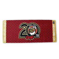 20th 記念タオル red