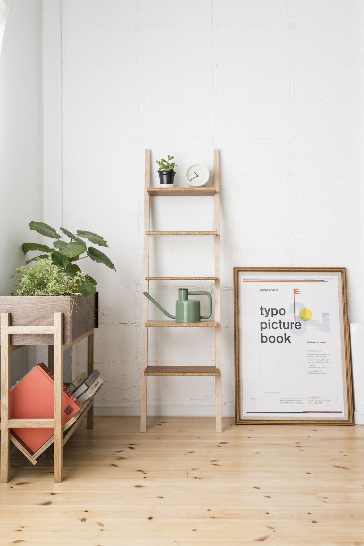 HASHIGO SHELF | FLANGE plywood web shop