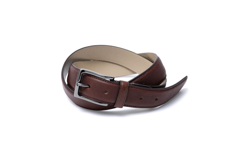 くつろぎリラックス 栃木レザーオイルシュリンクベルト＜KR005