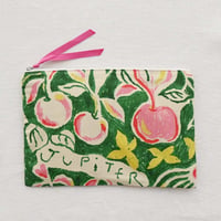 【 Flat Pouch L】 'The universe' / Green