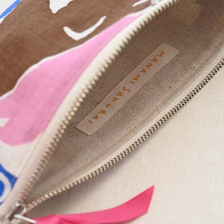 【Machi Pouch】  'Ordinary day' / Blue