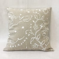 【Cushion cover】' Love Letter'  (Kinari)