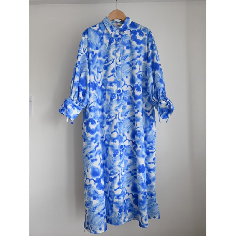 Puff sleeve dress】 