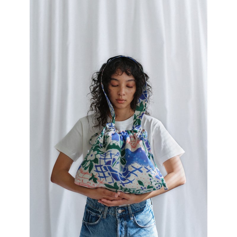 Shoulder bag】 'Patchwork' (Blue) | MANAMI SAKURAI