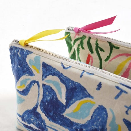 【Machi Pouch】  'The universe' / Green