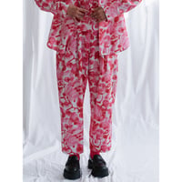 【Tucked trouser】 'Jam' (Raspberry)