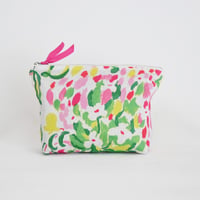 【Machi Pouch】'Rainbow maker' / Pink