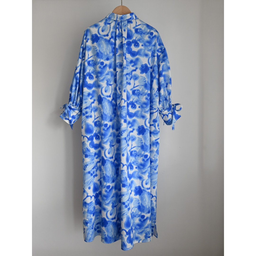 Puff sleeve dress】 