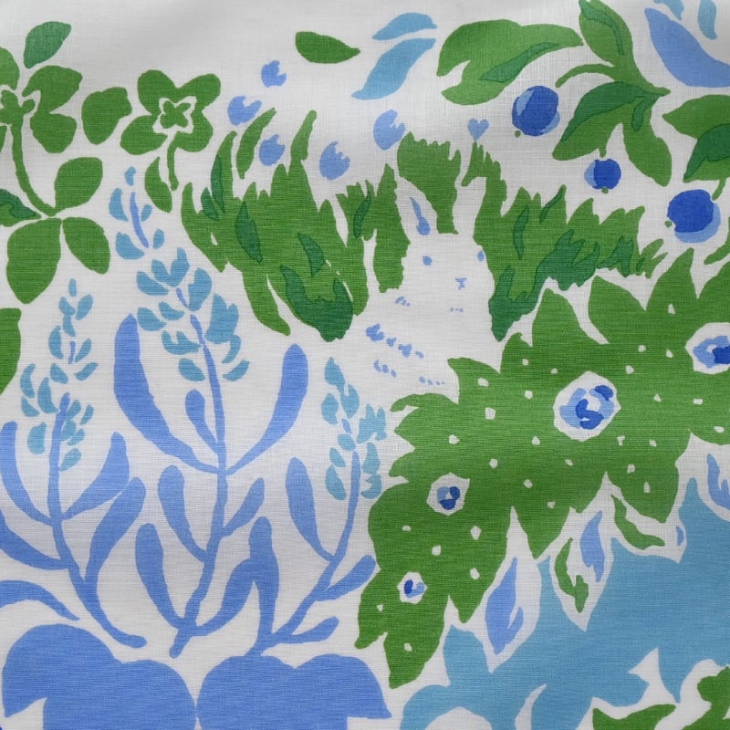 Handkerchief】 'Dream garden' (Blue) | MANAMI S