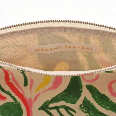 【Machi Pouch】  'The universe' / Green
