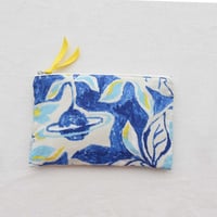 【 Flat Pouch M】  'The universe' / Blue