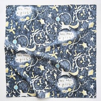 【Handkerchief  】 'The stars'  (Navy)