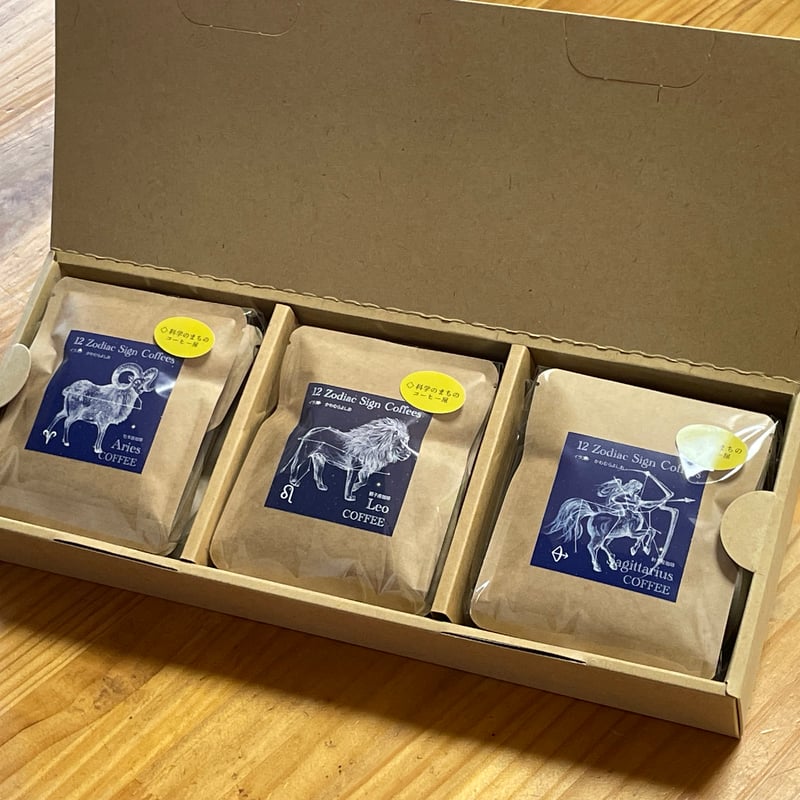 12星座珈琲 ドリップバッグ ギフトBOX(12個セット) | もっくん珈琲 SHOP