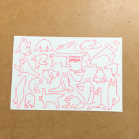 【イラストカード】ヨガ