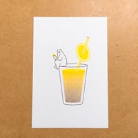 【ポストカード】レモンティー