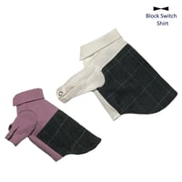 ブロック切り替えシャツ