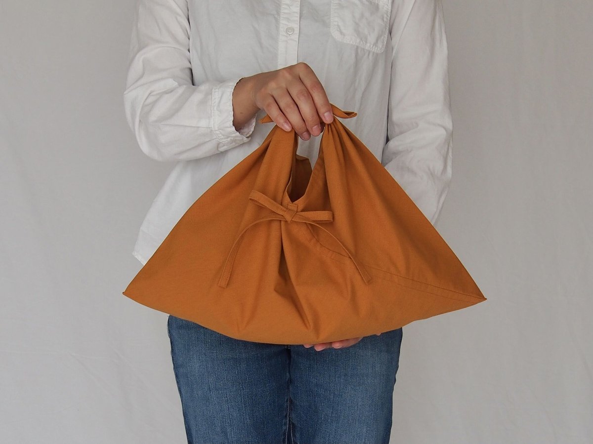 あづま袋Mサイズ キツネ | Maco Bag STORE