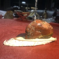 【日本三大の銘石】佐渡の赤玉(台座込み62g)