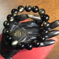 【コンセプト協賛古物】ゴールデンオブシディアン12㎜