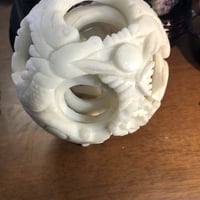 【協賛古物♪】龍球翡翠直径12.5㎝
