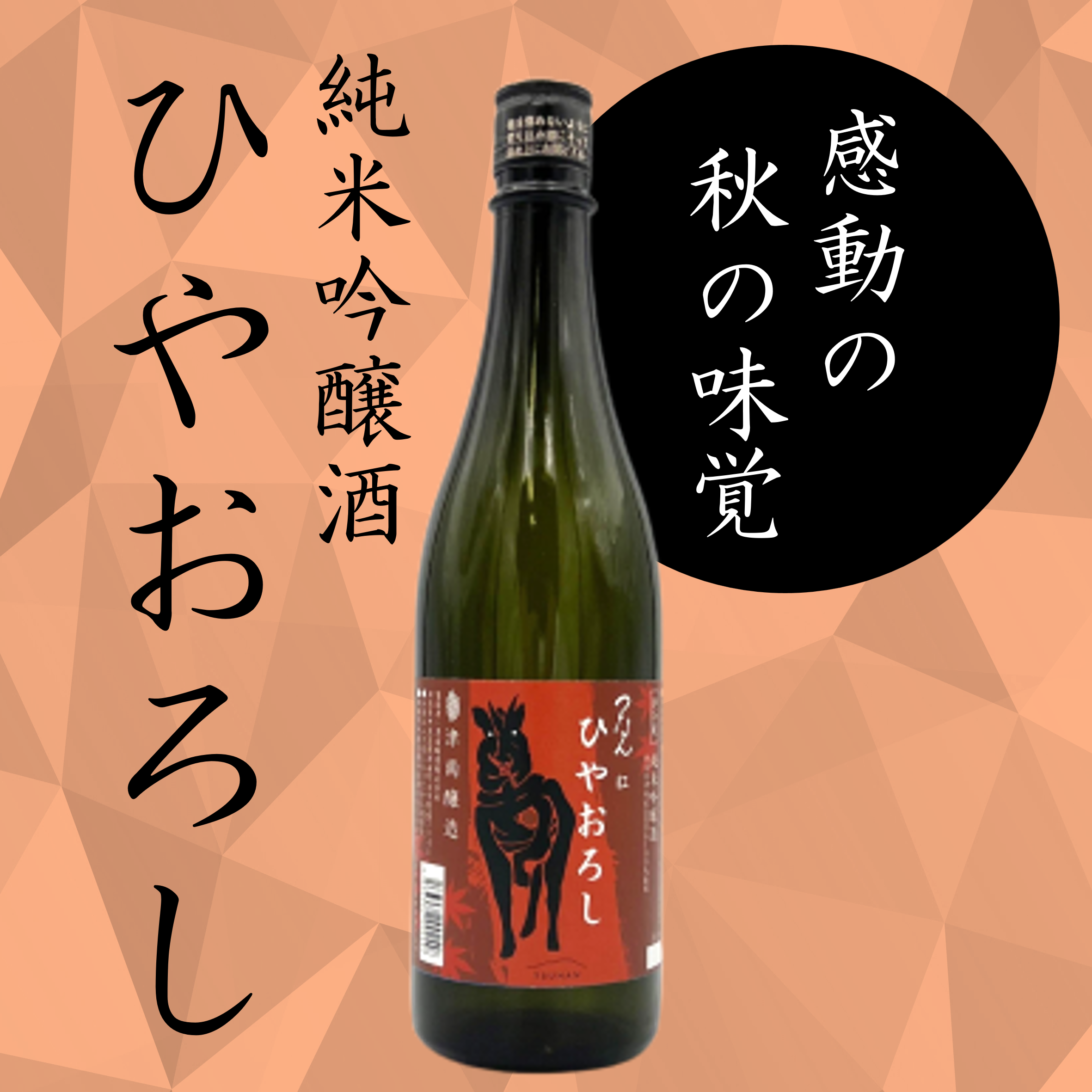期間限定/数量限定】つなん紅 ひやおろし 純米吟醸酒 720ml（生詰酒