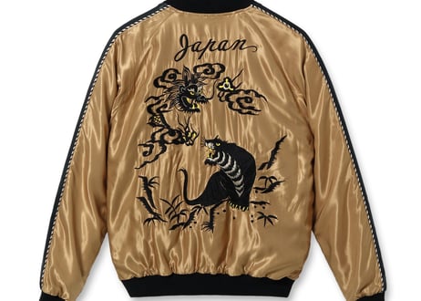 初期 ミスターハリウッド 激レア USA製 スカジャン ジャケット ベトジャン 初期 ミスターハリウッド 激レア USA製 スカジャン ジャケット