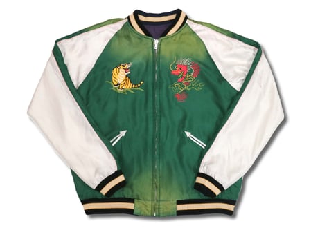 TAILOR TOYO テーラー東洋スカジャン ACETATE SOUVENIR JACKET AGING MODEL“EAGLE"×”TIGER”