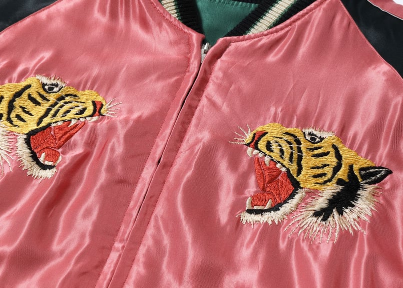 テーラー東洋スカジャン ACETATE SOUVENIR JACKET“EAGLE & TI