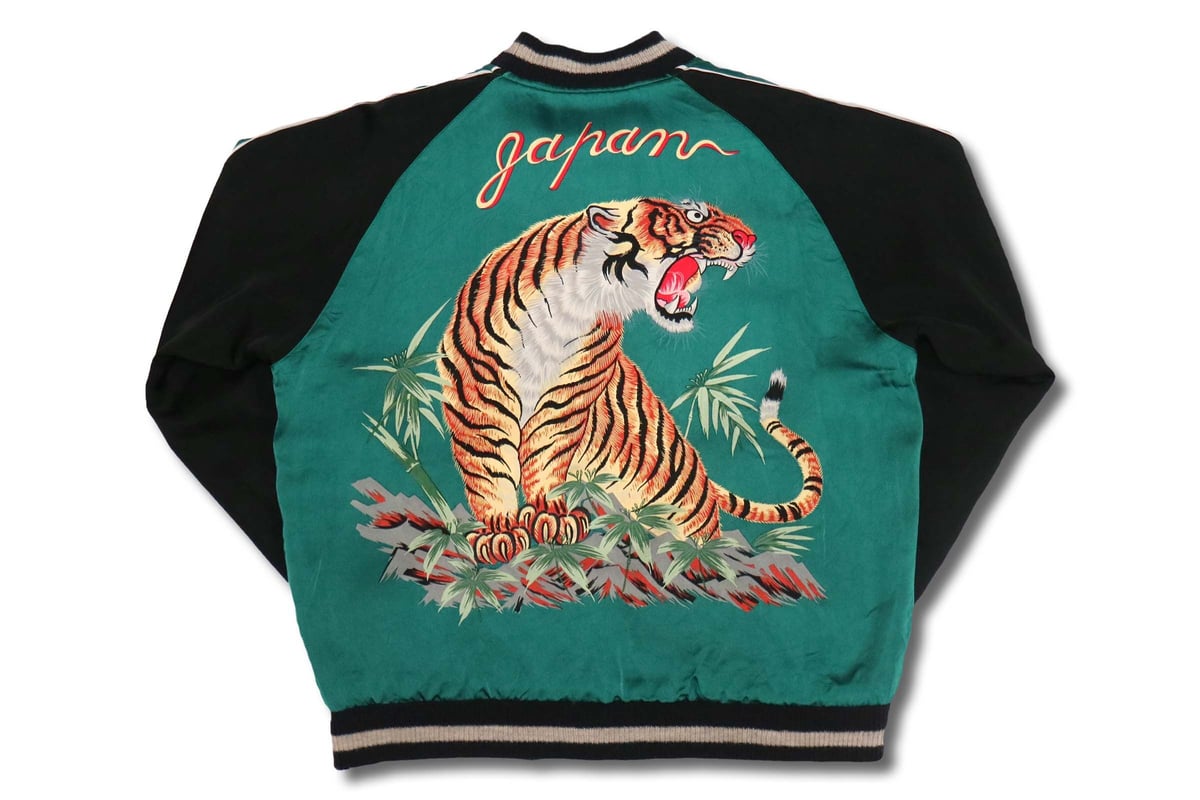 新品　ウエストオーバーオールズ　スーベニアジャケット　虎　富士山　スカル　蛇 新品ウエストオーバーオールズスーベニアジャケット虎富士山スカル蛇