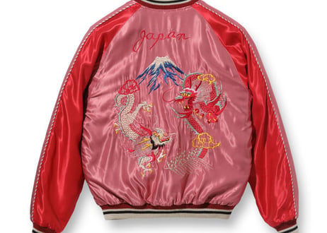 テーラー東洋スカジャン  ACETATE SOUVENIR JACKET “DUELLING DRAGONS”×“WHITE TIGER”
