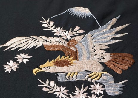 テーラー東洋 TAILOR TOYO SUKA T-SHIRT EMBROIDERED “EAGLE”スカジャンTシャツ 横須賀