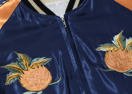 テーラー東洋スカジャン  Acetate Souvenir Jacket “HAWAII MAP” × “DRAGON & TIGER”
