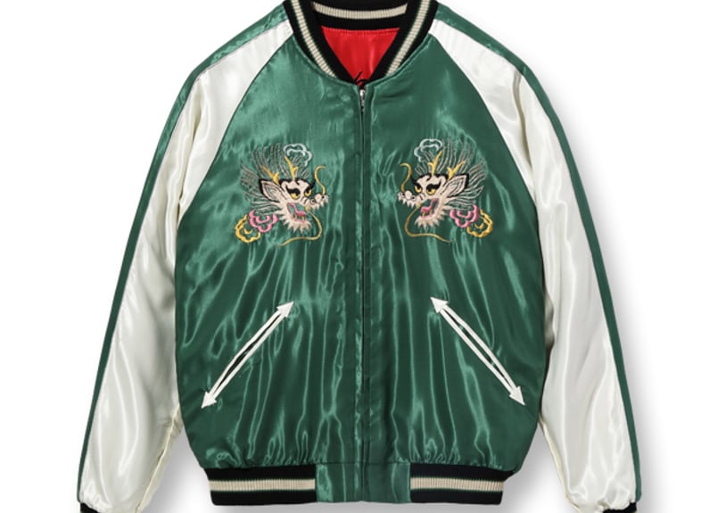 テーラー東洋スカジャン ACETATE SOUVENIR JACKET “BLACK TIG テーラー東洋スカジャン ACETATE SOUVENIR JACKET “BLACK TIG