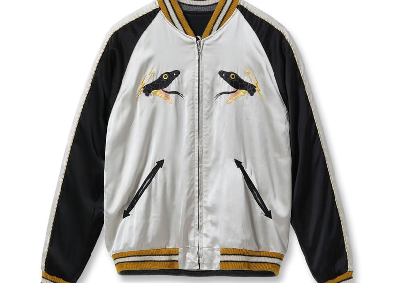 テーラー東洋 港商 巳年 限定Acetate Souvenir Jacket 東洋