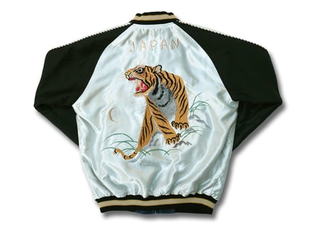 TAILOR TOYO テーラー東洋 ACETATE SOUVENIR JACKET "ROARING TIGER"x"WHITE DRAGON" 横須賀MIKASA
