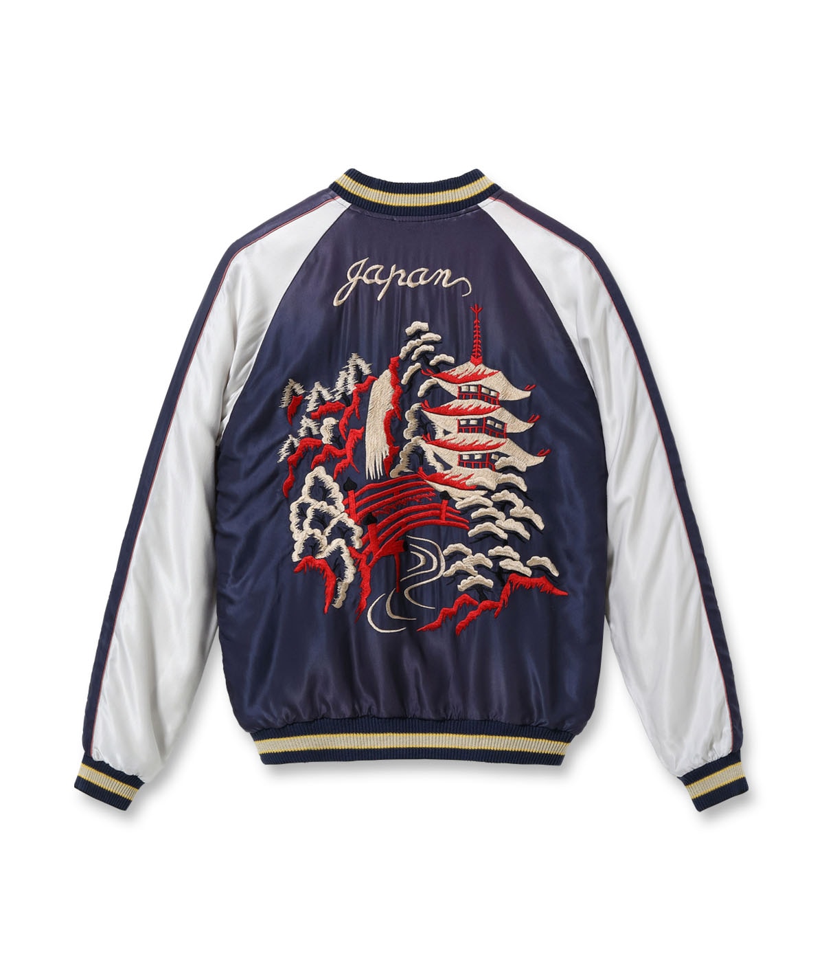 テーラー東洋スカジャン Acetate Souvenir Jacket“WHITE TIGER テーラー東洋スカジャン Acetate Souvenir Jacket“WHITE TIGER