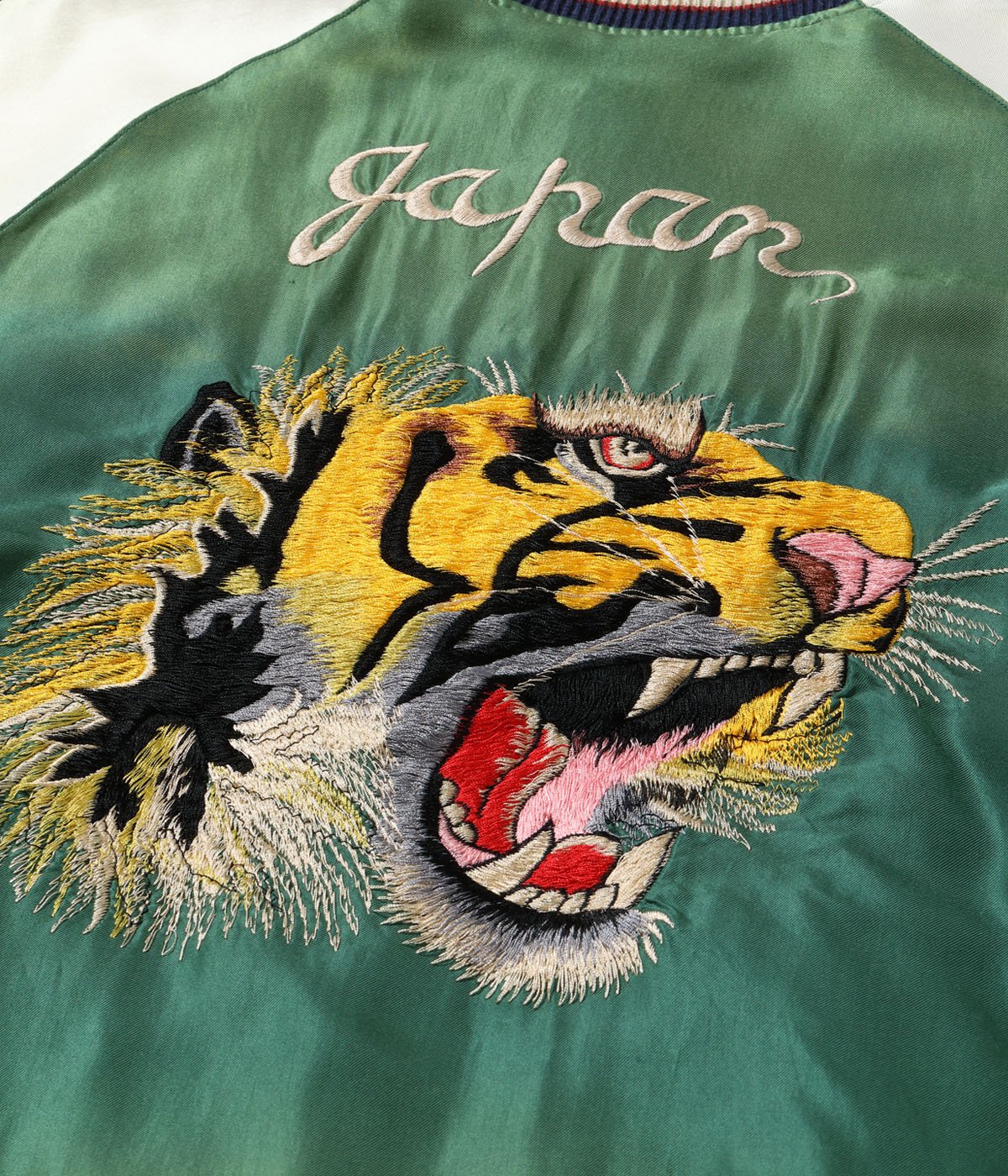 テーラー東洋スカジャン Acetate Souvenir Jacket “TIGER HEAD