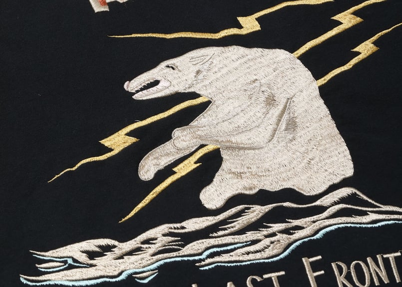 テーラー東洋 ジップパーカーTAILOR TOYO SUKA ZIP PARKA EMBROI