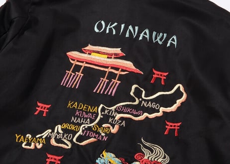 TAILOR TOYO テーラー東洋 Cotton Okinawa Jumper “RYUKYU MAP”× “LANDSCAPE”