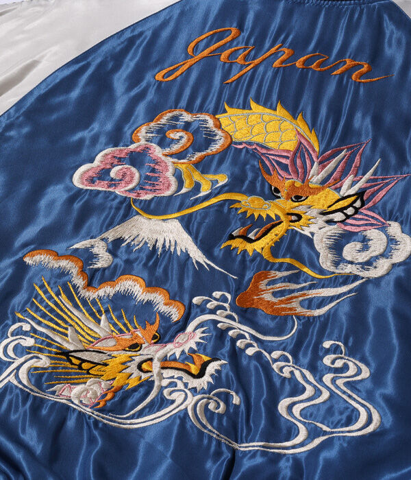 テーラー東洋スカジャン Acetate Quilted Souvenir Jacket “ テーラー東洋スカジャン Acetate Quilted Souvenir Jacket “