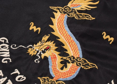 TAILOR TOYO テーラー東洋 Cotton Vietnam Jacket “VIETNAM DRAGON”  BLACK