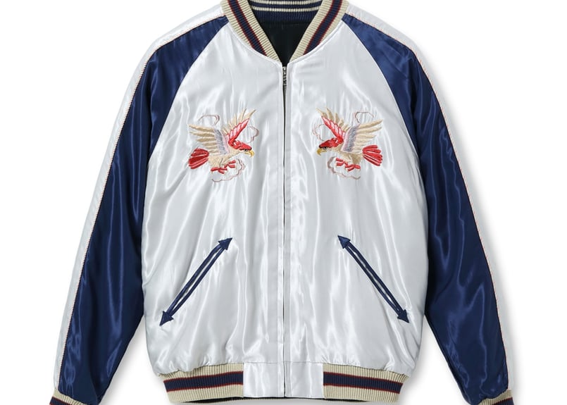 テーラー東洋スカジャン ACETATE SOUVENIR JACKET “RED EAGLE