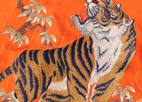 テーラー東洋スカジャン 港商スペシャル “KOSHO & CO.” Special Edition “TIGER HEAD” × “ROARING TIGER”