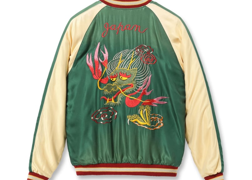 テーラー東洋スカジャン Acetate Souvenir Jacket“SNAKE & SKU