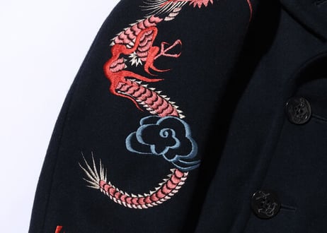 テーラー東洋SUKA PEA COAT “BUZZ RICKSON'S 30th ANNIVERSARY MODEL USS LEXINTON CVA-16 SUKA EMBROIDERY”
