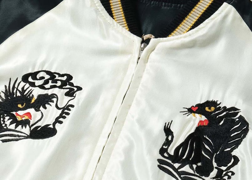 テーラー東洋スカジャン Acetate Souvenir Jacket “ROARING TI