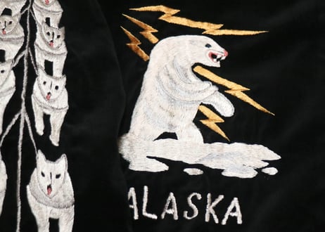 港商スペシャル 限定モデル  SPECIAL EDITION SOUVENIR JACKET “RADIO GROUP MOBILE” × “LIGHTNING & POLAR BEAR”