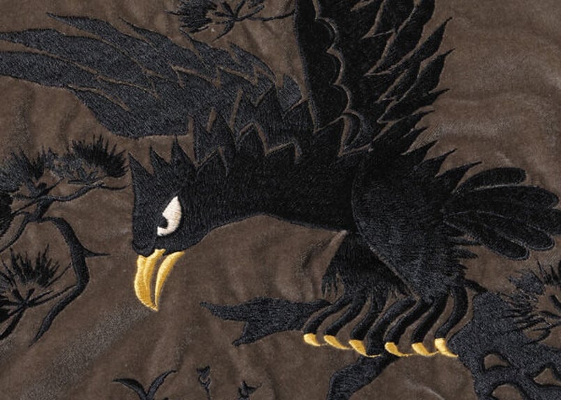 未使用近 別珍 MCD 鷲 日本限定 スカジャン vintage unisex 未使用近