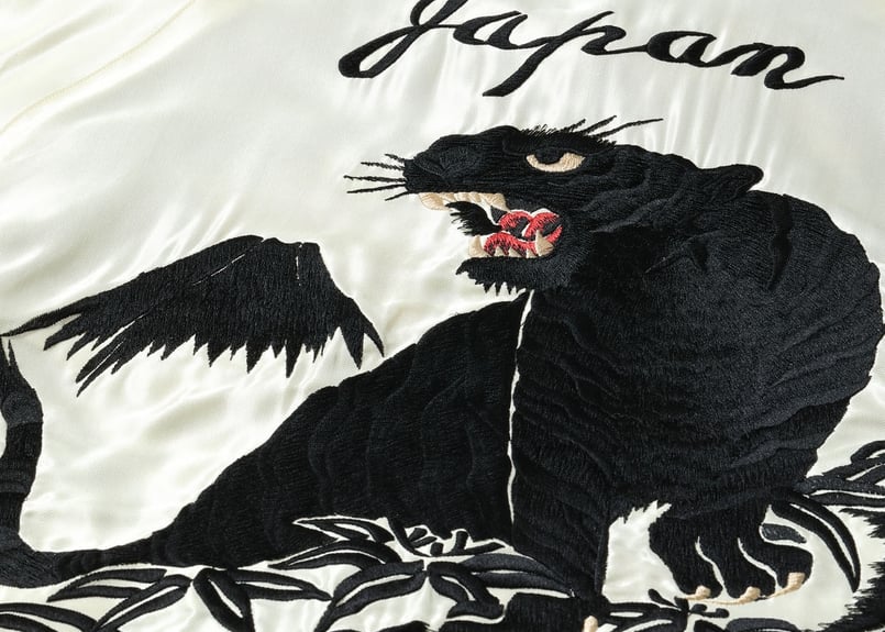 テーラー東洋スカジャン ACETATE SOUVENIR JACKET“BLACK TIGE テーラー東洋スカジャン ACETATE SOUVENIR JACKET“BLACK TIGE