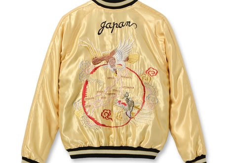 テーラー東洋スカジャン  ACETATE SOUVENIR JACKET“DRAGON × TIGER” × “EAGLE”